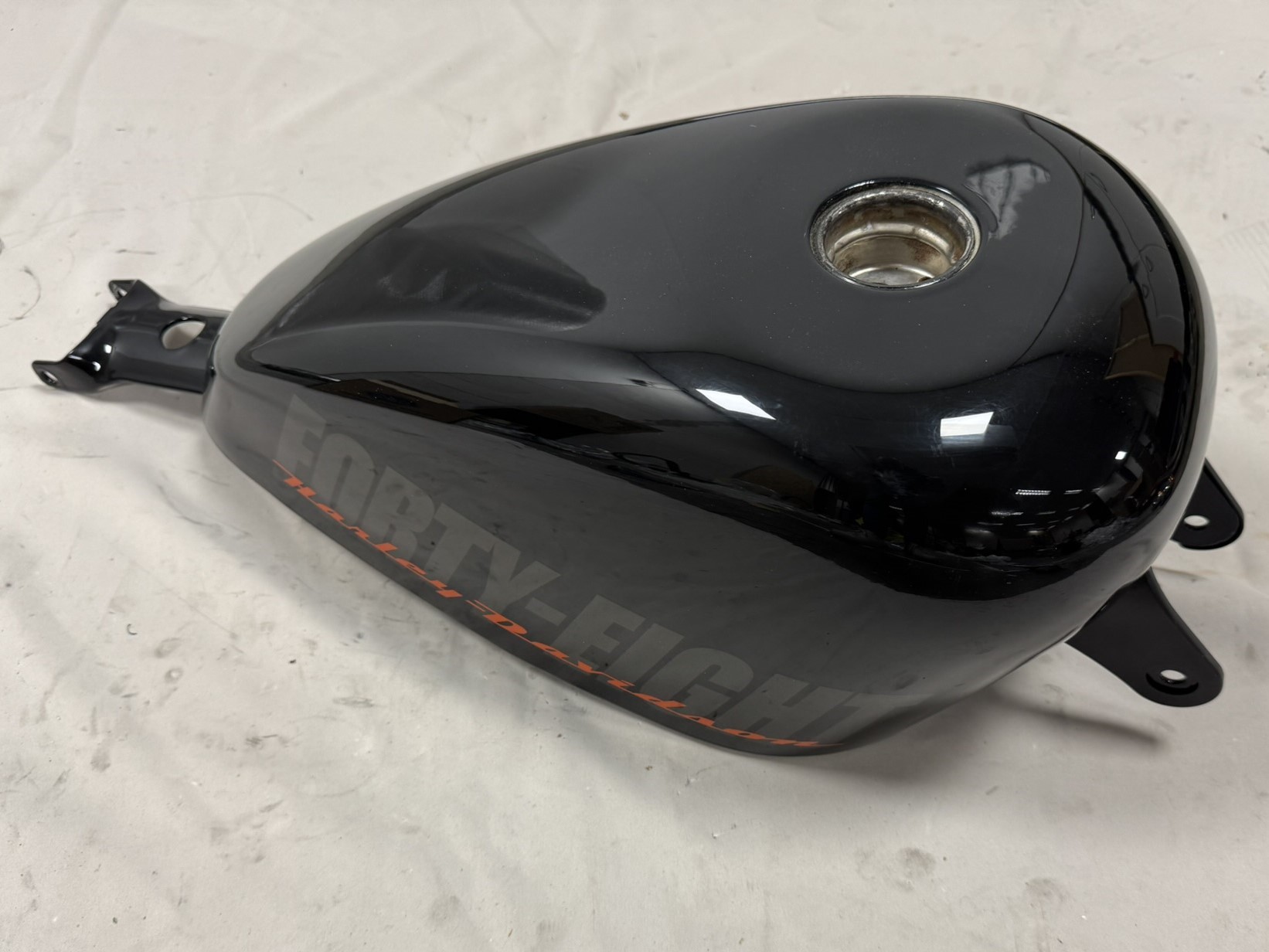 HARLEY-DAVIDSON ブラックタンク Benzinetank Harley-Davidson 48 Forty Eight vivid black XL1200X